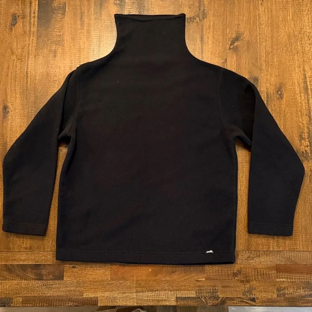 Avia Black Fleece Funnel Neck Sweater